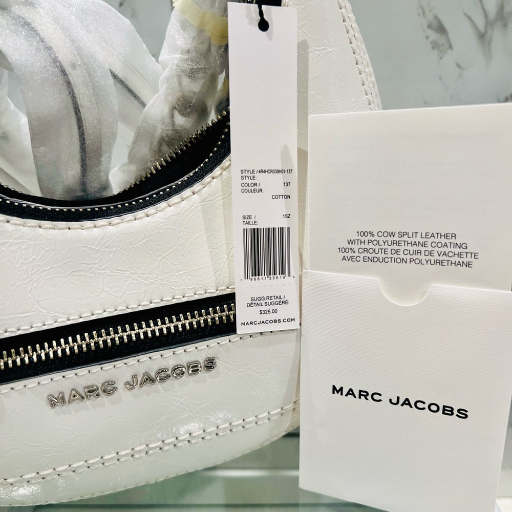 Marc Jacobs Mini Crescent Leather Crossbody Bag NWT - Picture 12 of 12